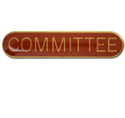 Committee Rounded Edge Bar Badge 27