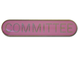 Committee Rounded Edge Bar Badge 21