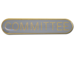 Committee Rounded Edge Bar Badge 26