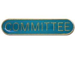 Committee Rounded Edge Bar Badge 28