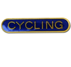 Cycling Rounded Edge Bar Badge 17