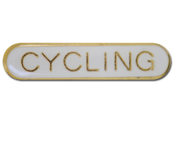 Cycling Rounded Edge Bar Badge 20