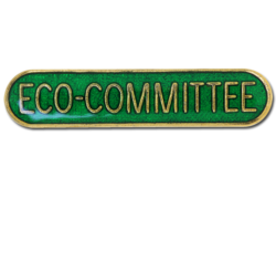 Eco-Committee Rounded Edge Bar Badge 18