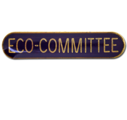 Eco-Committee Rounded Edge Bar Badge 19