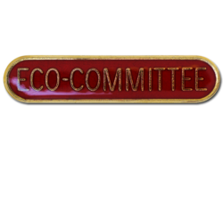 Eco-Committee Rounded Edge Bar Badge 15