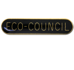 Eco-Council Rounded Edge Bar Badge 24