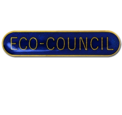 Eco-Council Rounded Edge Bar Badge 17