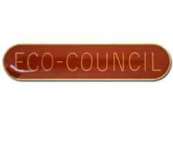 Eco-Council Rounded Edge Bar Badge 27