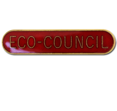 Eco-Council Rounded Edge Bar Badge
