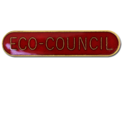 Eco-Council Rounded Edge Bar Badge 15