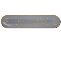 Eco-Council Rounded Edge Bar Badge 26