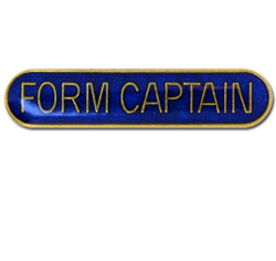 Form Captain Rounded Edge Bar Badge 17