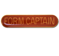 Form Captain Rounded Edge Bar Badge 27