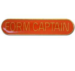 Form Captain Rounded Edge Bar Badge 22