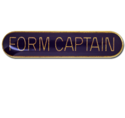 Form Captain Rounded Edge Bar Badge 19