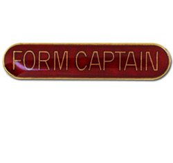 Form Captain Rounded Edge Bar Badge 15