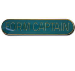 Form Captain Rounded Edge Bar Badge 28