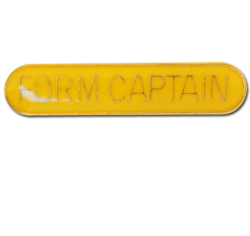 Form Captain Rounded Edge Bar Badge 16