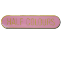 Half Colours Rounded Edge Bar Badge 21