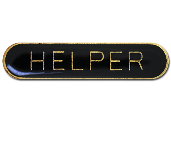 Helper Rounded Edge Bar Badge 10