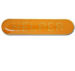 Helper Rounded Edge Bar Badge 25