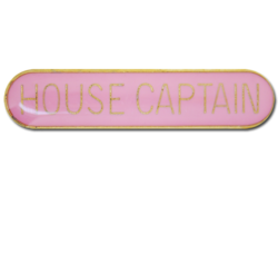 House Captain Rounded Edge Bar Badge 21