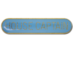 House Captain Rounded Edge Bar Badge 23