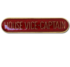 House Vice-Captain Rounded Edge Bar Badge