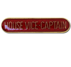 House Vice-Captain Rounded Edge Bar Badge 15