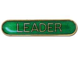 Leader Rounded Edge Bar Badge 18