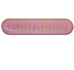 Librarian Rounded Edge Bar Badge 21