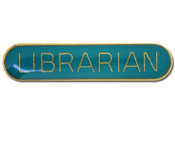Librarian Rounded Edge Bar Badge 28