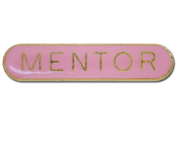 Mentor Rounded Edge Bar Badge 21