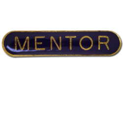 Mentor Rounded Edge Bar Badge 19
