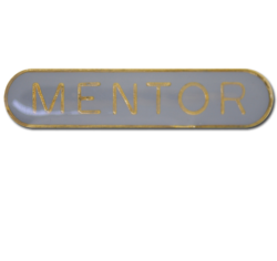 Mentor Rounded Edge Bar Badge 26