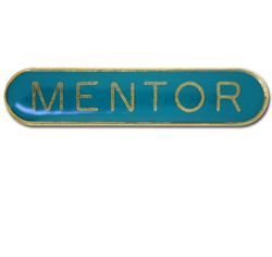 Mentor Rounded Edge Bar Badge 28