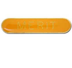 Merit Rounded Edge Bar Badge 25