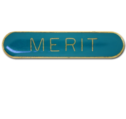 Merit Rounded Edge Bar Badge 28