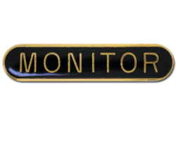 Monitor Rounded Edge Bar Badge 24