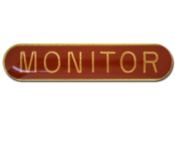Monitor Rounded Edge Bar Badge 27