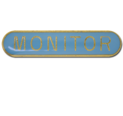 Monitor Rounded Edge Bar Badge 23