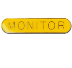 Monitor Rounded Edge Bar Badge 16