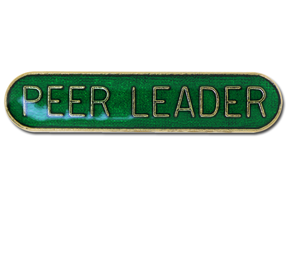 Peer Leader Rounded Edge Bar Badge 4