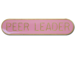 Peer Leader Rounded Edge Bar Badge 21