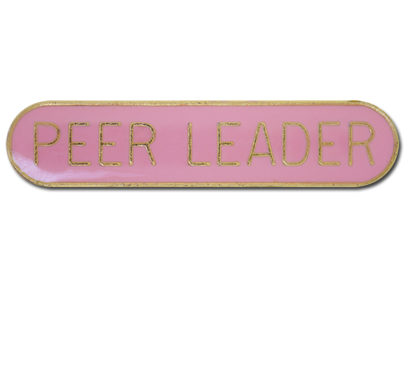 Peer Leader Rounded Edge Bar Badge 7