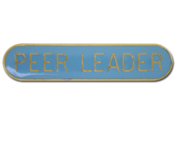 Peer Leader Rounded Edge Bar Badge 23