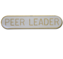 Peer Leader Rounded Edge Bar Badge 20