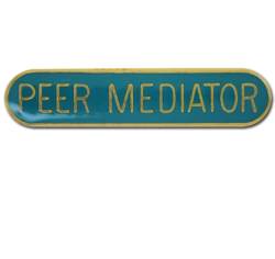 Peer Mediator Rounded Edge Bar Badge 28