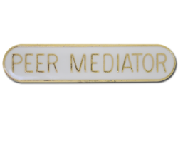 Peer Mediator Rounded Edge Bar Badge 20