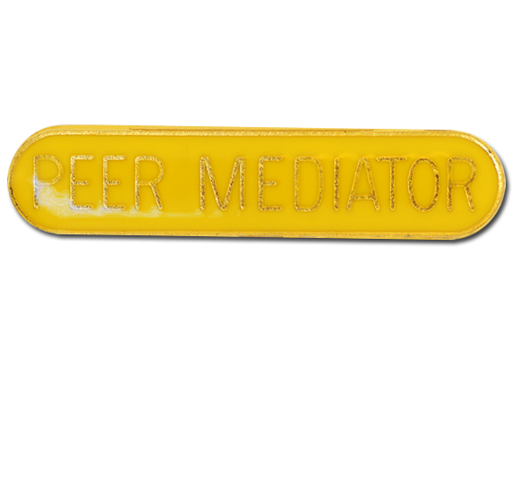 Peer Mediator Rounded Edge Bar Badge 2